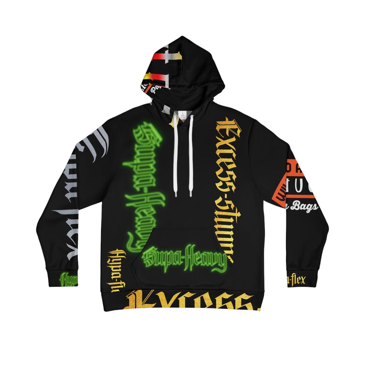 Black Gator Drip Exclusive Supa-Heavy Excess-Stunna Hypa-Flex Limited Edition OG Rich Daddy “Will We Do A Show Gladly But U Gotta Pay Us In Bags G” Men's Playuz Hoodie
