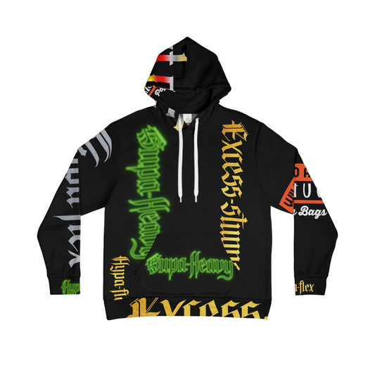 Black Gator Drip Exclusive Supa-Heavy Excess-Stunna Hypa-Flex Limited Edition OG Rich Daddy “Will We Do A Show Gladly But U Gotta Pay Us In Bags G” Men's Playuz Hoodie