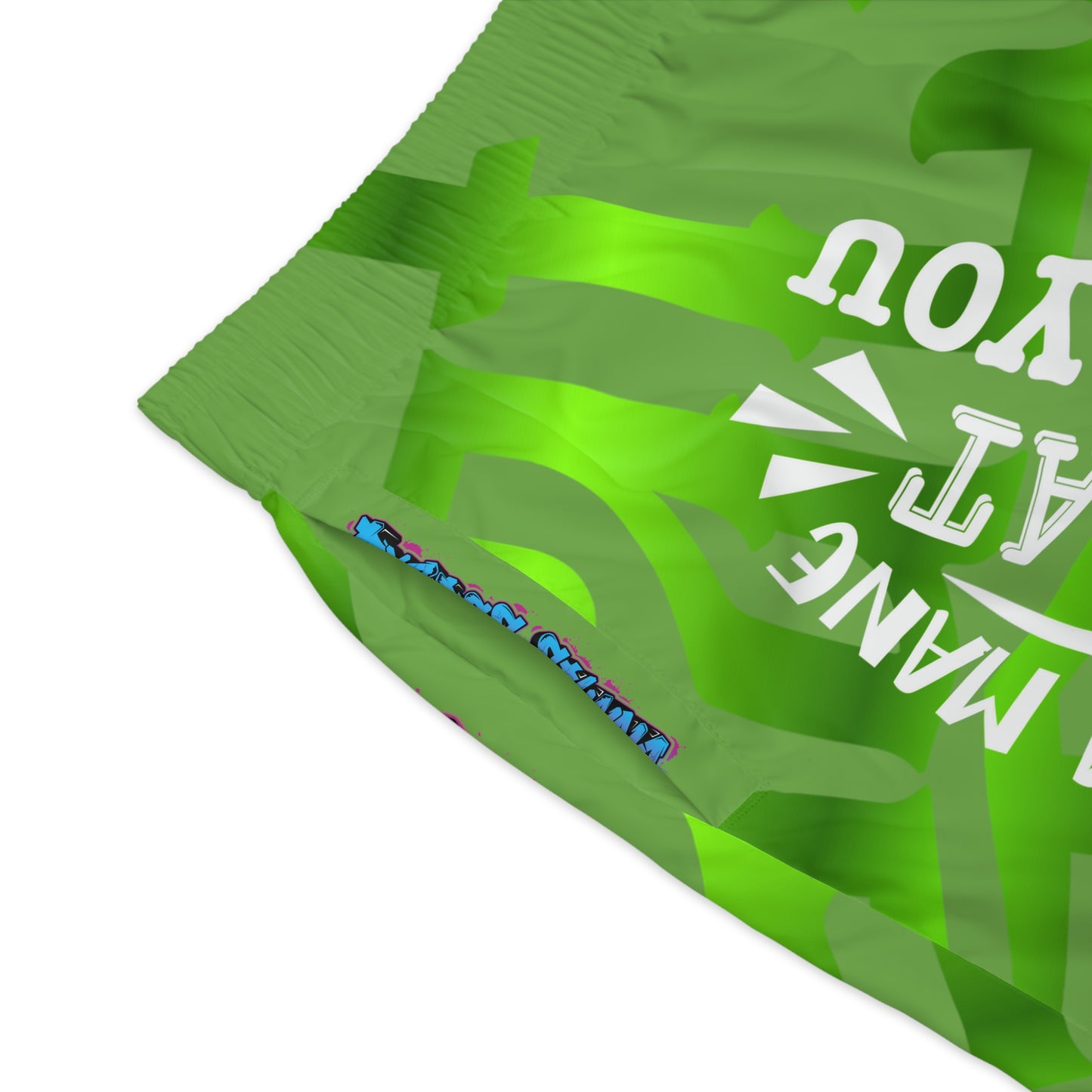 Green Gator Drip Exclusive Supa-Heavy Excess-Stunna Hypa-Flex Limited Edition OG Alligator Playuz “Flawda Mane Put Dat Smoke On You” Men’s Jogguz Playuz Shorts