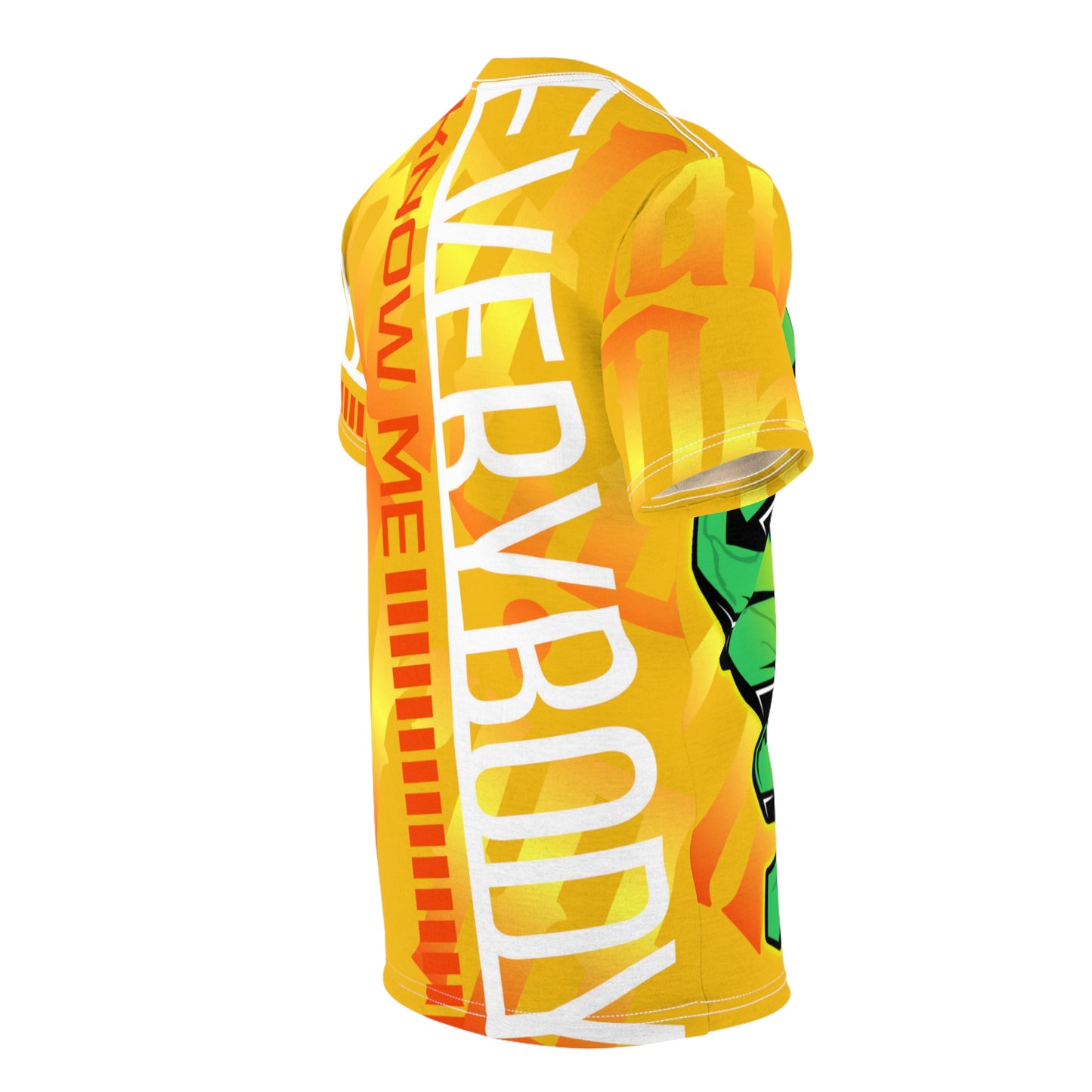 Yellow Gator Drip Exclusive Supa-Heavy Excess-Stunna Hypa-Flex Limited Edition OG Flawda Mane “Everybody Know Me” Unisex Cut & Sew Playuz Tee