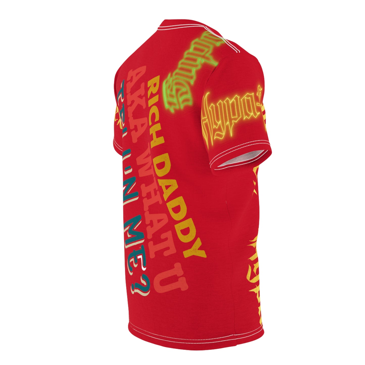 Dark Red Gator Drip Exclusive Supa-Heavy Excess-Stunna Hypa-Flex Limited Edition OG Rich Daddy “Rich Daddy AKA What U Tell’n ME?” Unisex Cut & Sew Playuz Tee