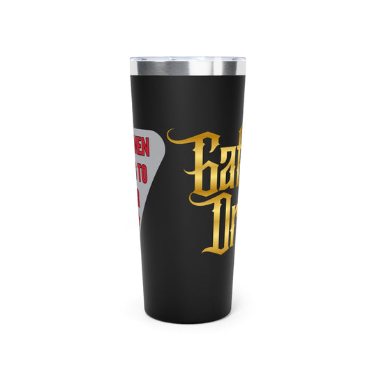 Black Gator Drip Exclusive Supa-Heavy Excess-Stunna Hypa-Flex Limited Edition OG Flawda Mane “From Ramen Noodles To 5 Star" Copper Vacuum Insulated Playuz Tumbler, 22oz