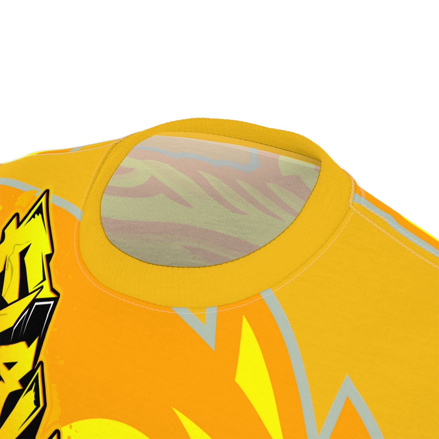 Yellow Flawdawear Limited Edition OG Flawda Mane “Ribs Cook’n N’ Tha Yard” Unisex Cut & Sew Playuz Tee