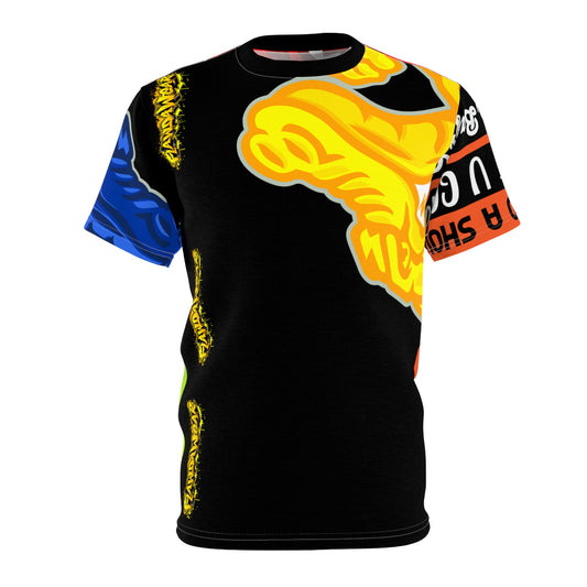 Black Flawdawear Limited Edition OG Rich Daddy “Will We Do A Show Gladly But U Gotta Pay Us In Bags G” Unisex Cut & Sew Playuz Tee