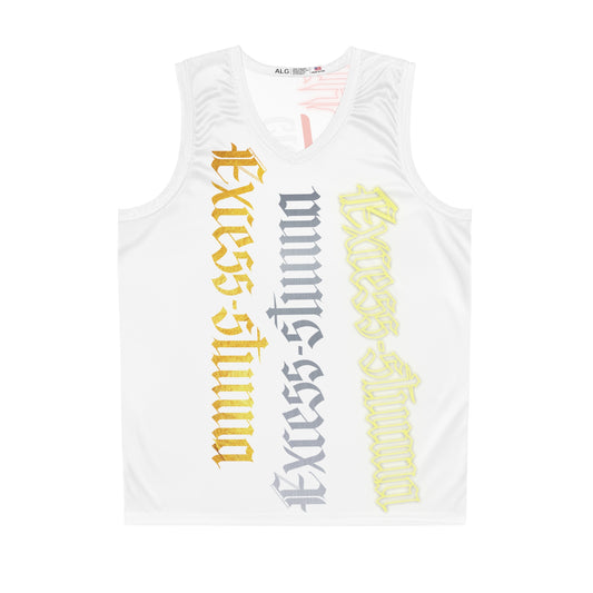 White Flawdawear Limited Edition OG Rich Daddy “Will We Do A Show Gladly But U Gotta Pay Us In Bags G” Basketball Playuz Jersey