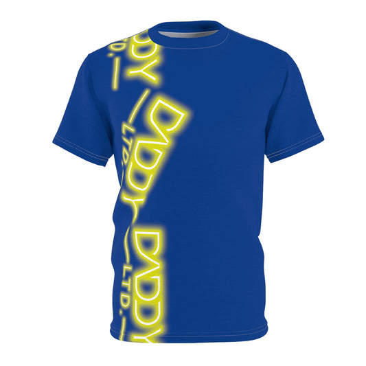 Dark Blue Daddy LTD. Ubuh-Stunna Limited Edition Triple~OG Unisex Cut & Sew Playuz Tee