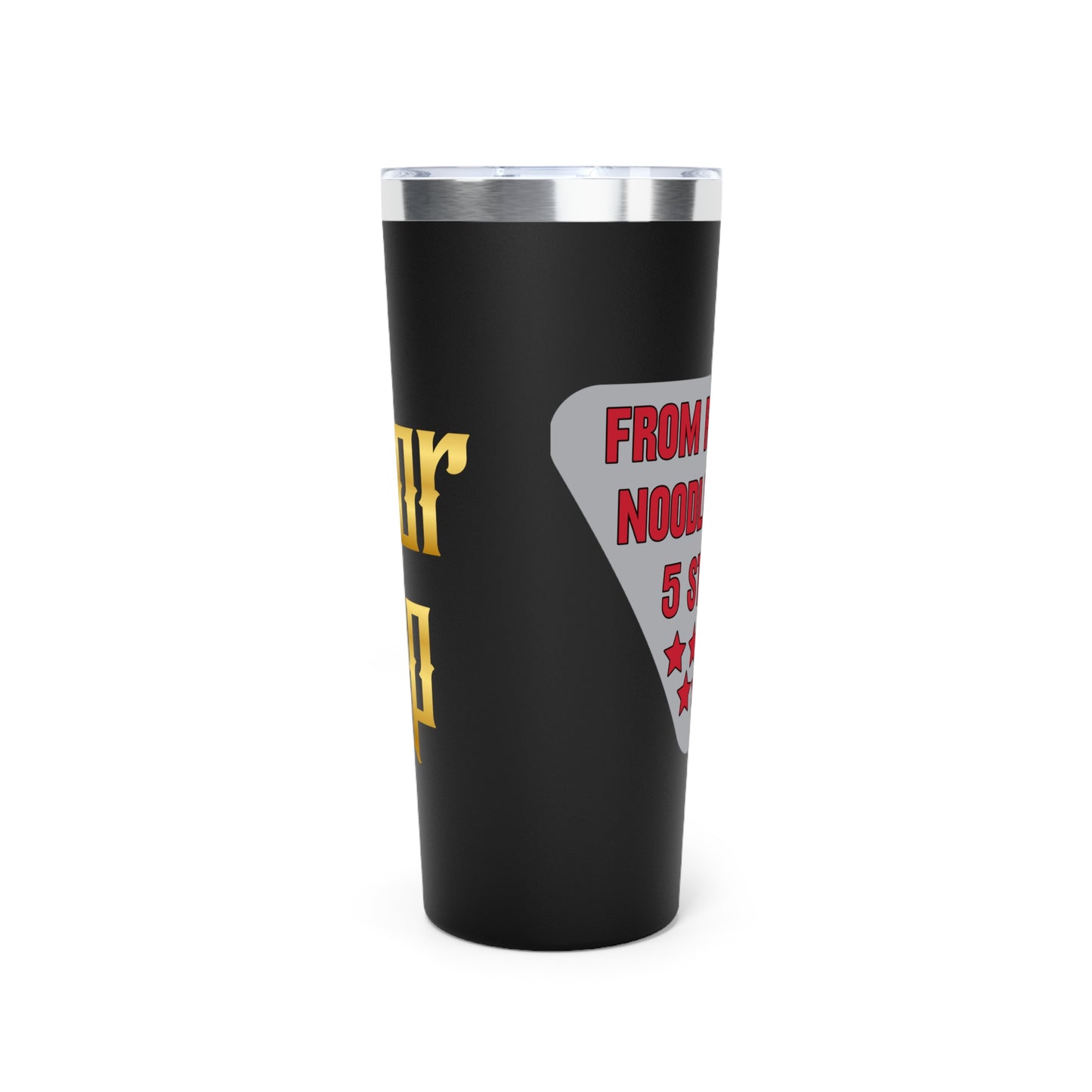 Black Gator Drip Exclusive Supa-Heavy Excess-Stunna Hypa-Flex Limited Edition OG Flawda Mane “From Ramen Noodles To 5 Star" Copper Vacuum Insulated Playuz Tumbler, 22oz