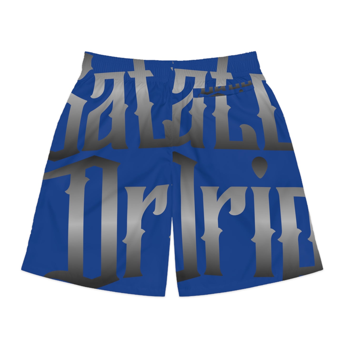 Dark Blue Gator Drip Exclusive Supa-Heavy Excess-Stunna Hypa-Flex Limited Edition OG Flawda Mane “Ribs Cook’n N’ Tha Yard” Men’s Jogguz Playuz Shorts