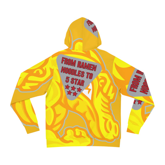 Yellow Flawdawear Limited Edition OG Flawda Mane “From Ramen Noodles To 5 Star” Unisex Fashion Playuz Hoodie
