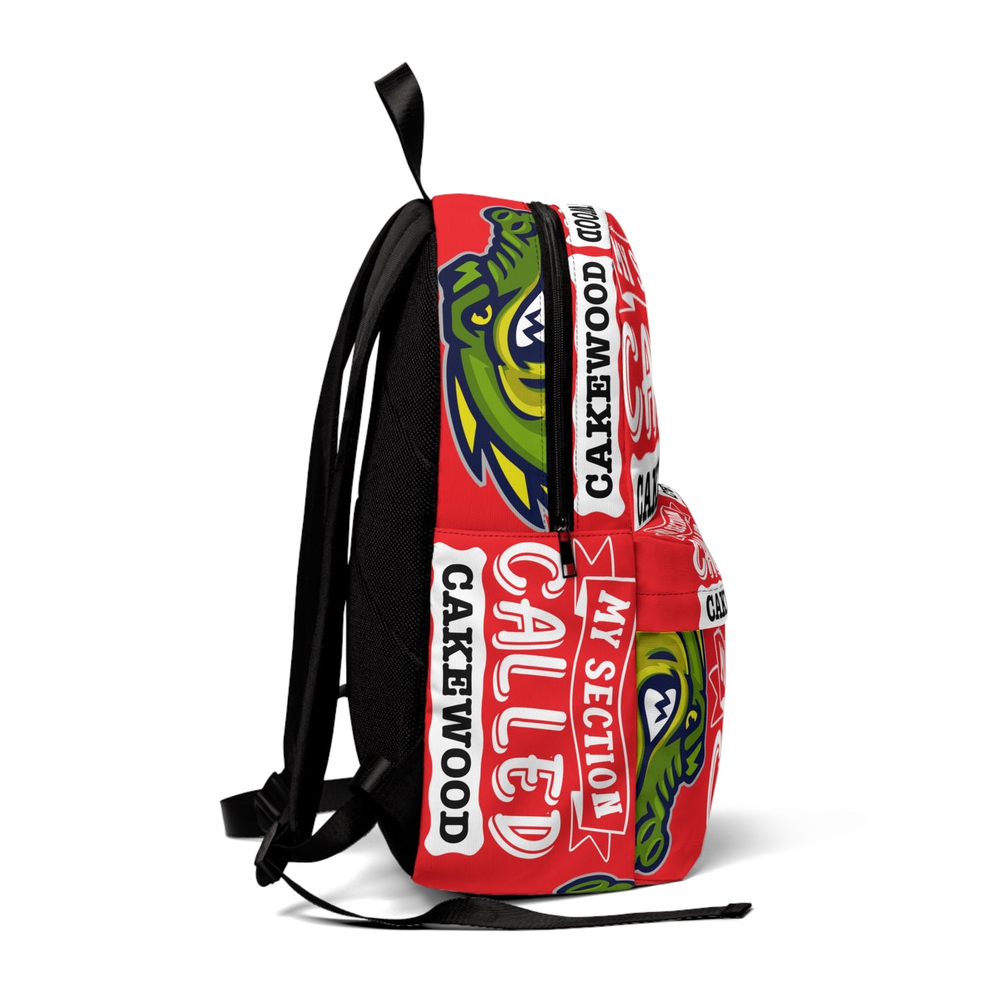 Red Flawdawear Limited Edition OG Rich Daddy "My Section Called Cakewood" Classic Backpack