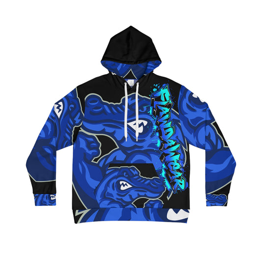 Black/Blue Flawdawear Limited Edition OG Alligator Playuz “Flawda Mane Put Dat Smoke On You” Men’s Playuz Hoodie