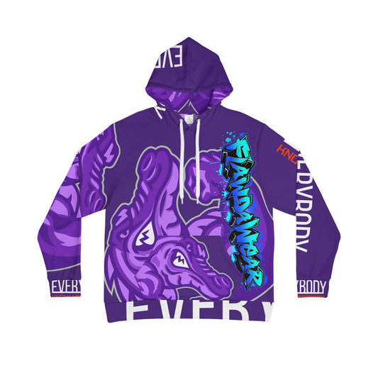 Purple Flawdawear Limited Edition OG Flawda Mane “Everybody Know Me” Men's Playuz Hoodie