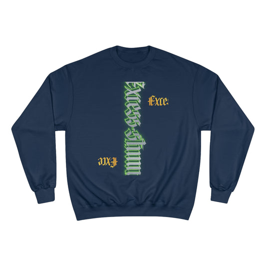 Navy Gator Drip Exclusive Supa-Heavy Excess-Stunna Hypa-Flex Limited Edition OG “Excess-Stunna Collection” Champion Playuz Sweatshirt