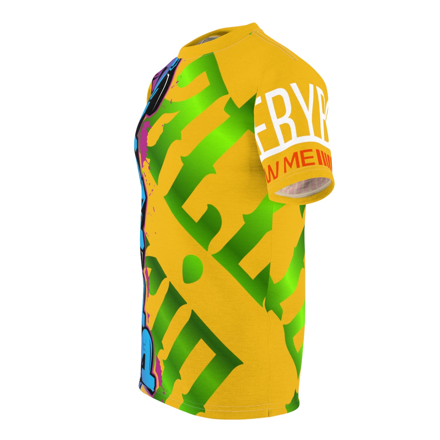 Yellow Gator Drip Exclusive Supa-Heavy Excess-Stunna Hypa-Flex Limited Edition OG Flawda Mane “Everybody Know Me” Unisex Cut & Sew Playuz Tee