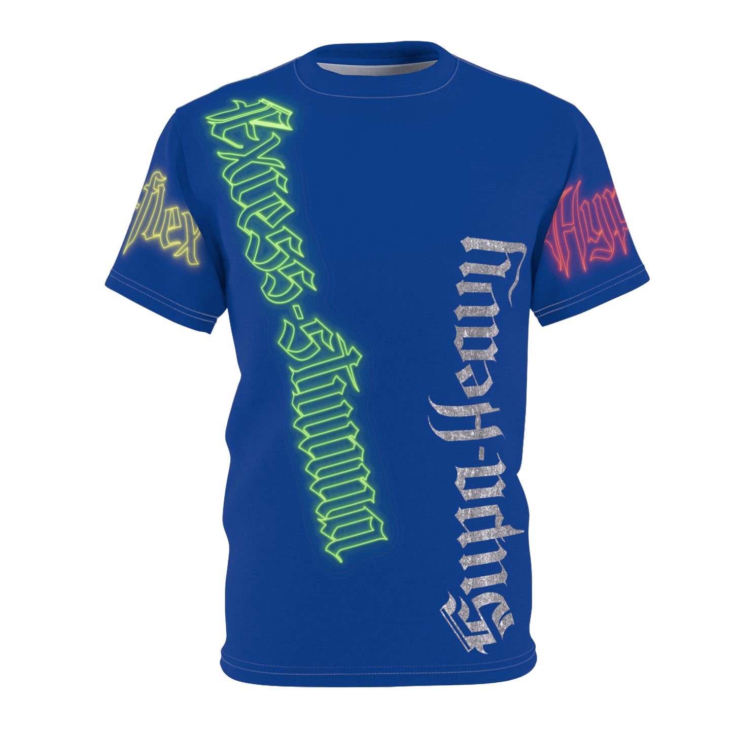 Dark Blue Gator Drip Exclusive Supa-Heavy Excess-Stunna Hypa-Flex Limited Edition OG Rich Daddy “Rich Daddy AKA What U Tell’n ME?” Unisex Cut & Sew Playuz Tee