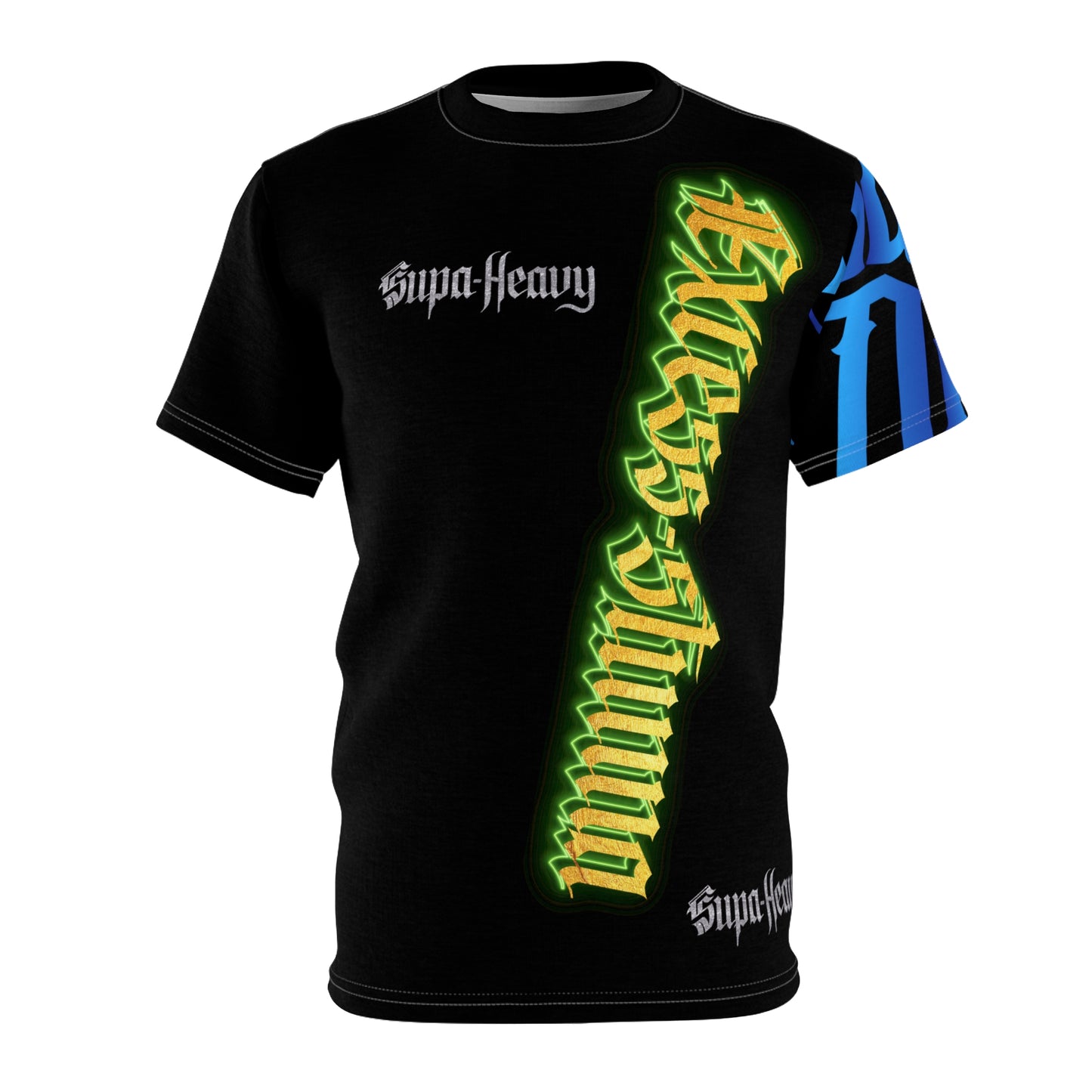 Black Gator Drip Exclusive Supa-Heavy Excess-Stunna Hypa-Flex Limited Edition OG “Excess-Stunna Collection” Unisex Cut & Sew Playuz Tee