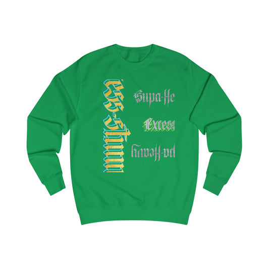 Kelley Green Gator Drip Exclusive Supa-Heavy Excess-Stunna Hypa-Flex Limited Edition OG “Excess-Stunna Collection” Men's Playuz Sweatshirt