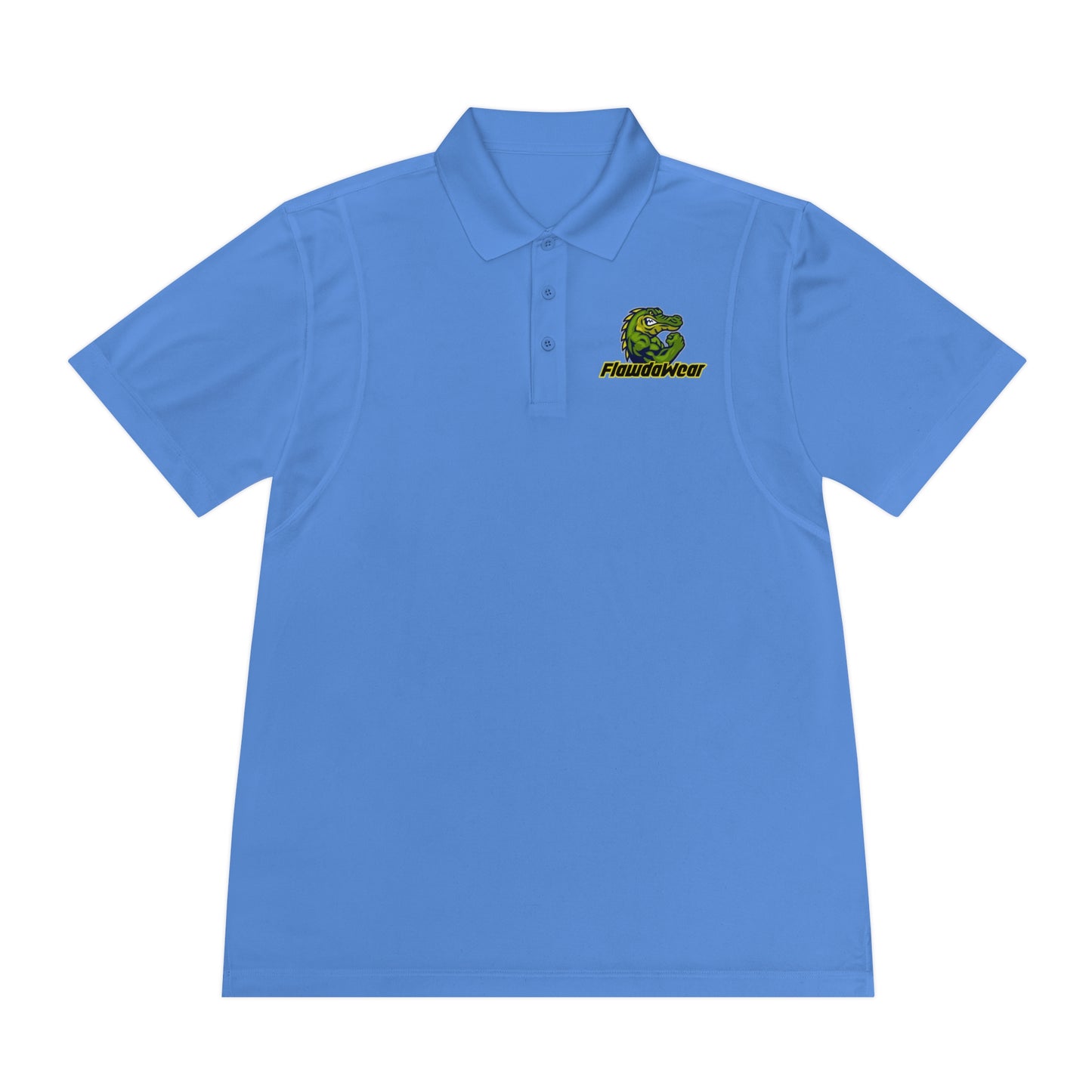 Blue Lake Flawdawear Limited Edition OG Rich Daddy "Everytime U See Me I'm 100k Richa" Men's Sport Playuz Polo Shirt