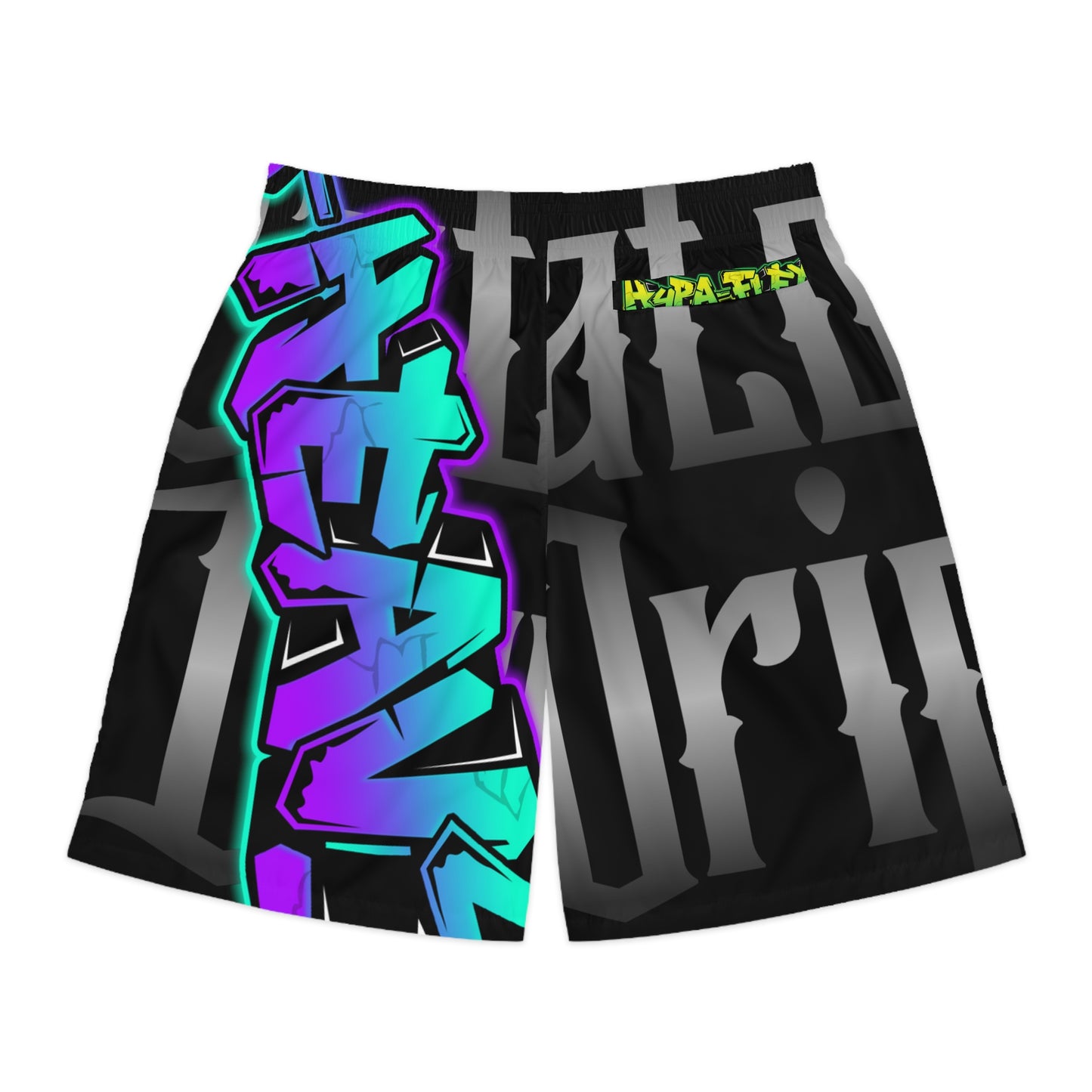 Black Gator Drip Exclusive Supa-Heavy Excess-Stunna Hypa-Flex Limited Edition OG Flawda Mane “Everybody Know Me” Men’s Jogguz Playuz Shorts