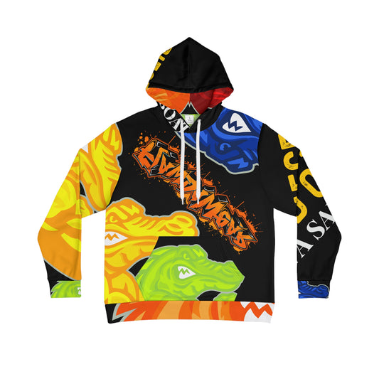 Black Flawdawear Limited Edition OG Flawda Mane “My Piece Stand Out Like A Sailboat” Men's Playuz Hoodie