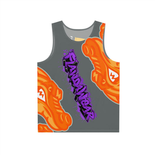 Dark Grey Flawdawear Limited Edition OG Flawda Mane “My Piece Stand Out Like A Sailboat” Men’s Playuz Tank