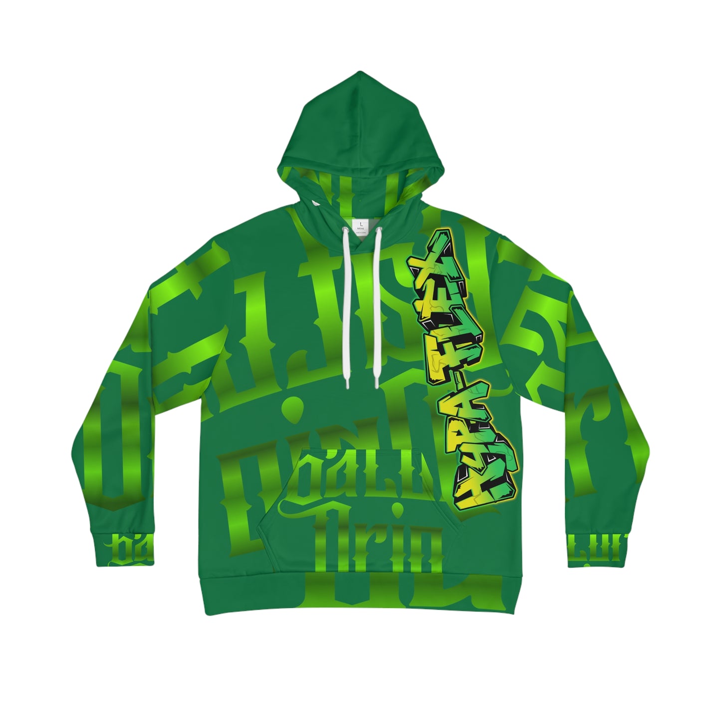 Green Gator Drip Exclusive Supa-Heavy Excess-Stunna Hypa-Flex Limited Edition OG Alligator Playuz “Flawda Mane Put Dat Smoke On You” Men’s Playuz Sweatshirt
