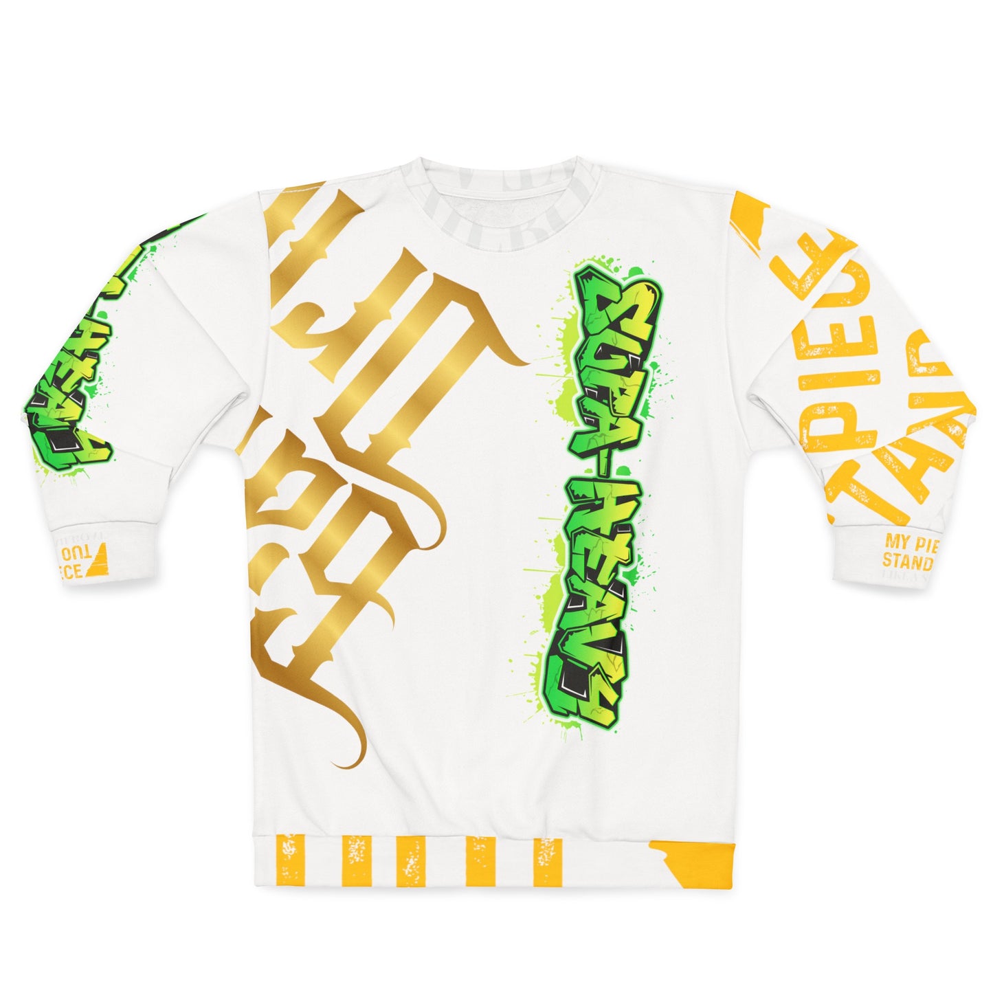 White Gator Drip Exclusive Supa-Heavy Excess-Stunna Hypa-Flex Limited Edition OG Flawda Mane “My Piece Stand Out Like A Sailboat” Unisex Playuz Sweatshirt