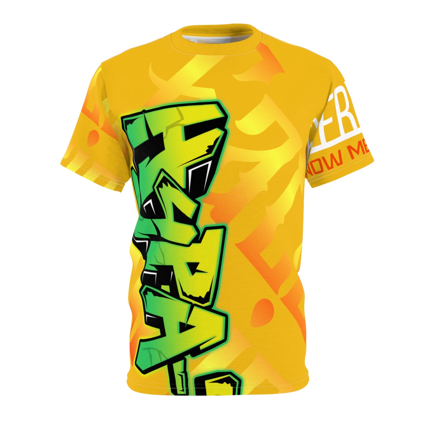 Yellow Gator Drip Exclusive Supa-Heavy Excess-Stunna Hypa-Flex Limited Edition OG Flawda Mane “Everybody Know Me” Unisex Cut & Sew Playuz Tee