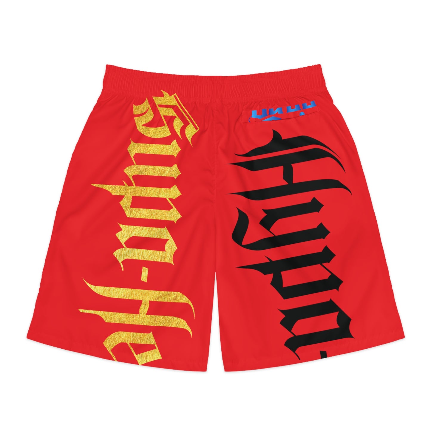 Red Gator Drip Exclusive Supa-Heavy Excess-Stunna Hypa-Flex Limited Edition OG “Excess-Stunna Collection” Men's Jogguz Playuz Shorts