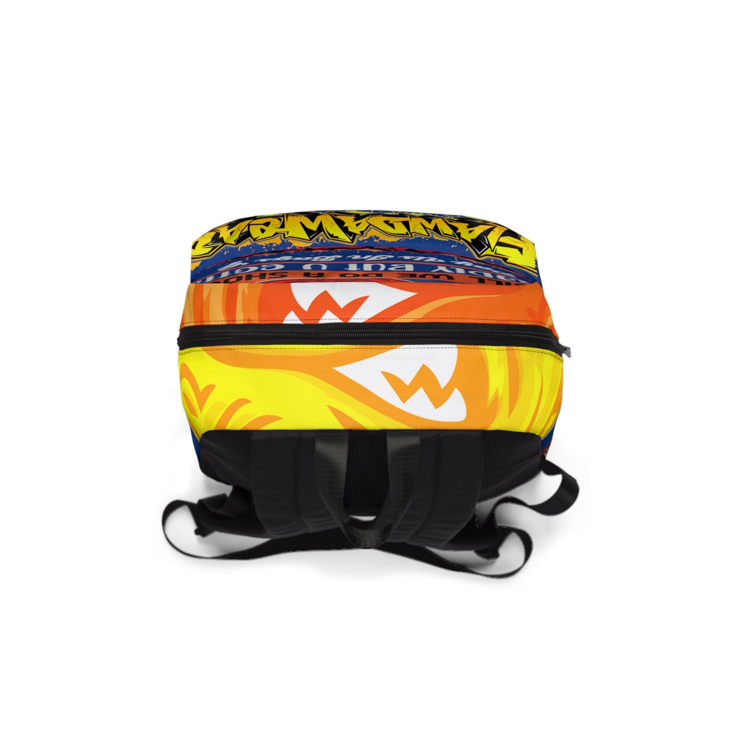 Blue Flawdawear Limited Edition OG Rich Daddy “Will We Do A Show Gladly But U Gotta Pay Us In Bags G” Classic Playuz Backpack