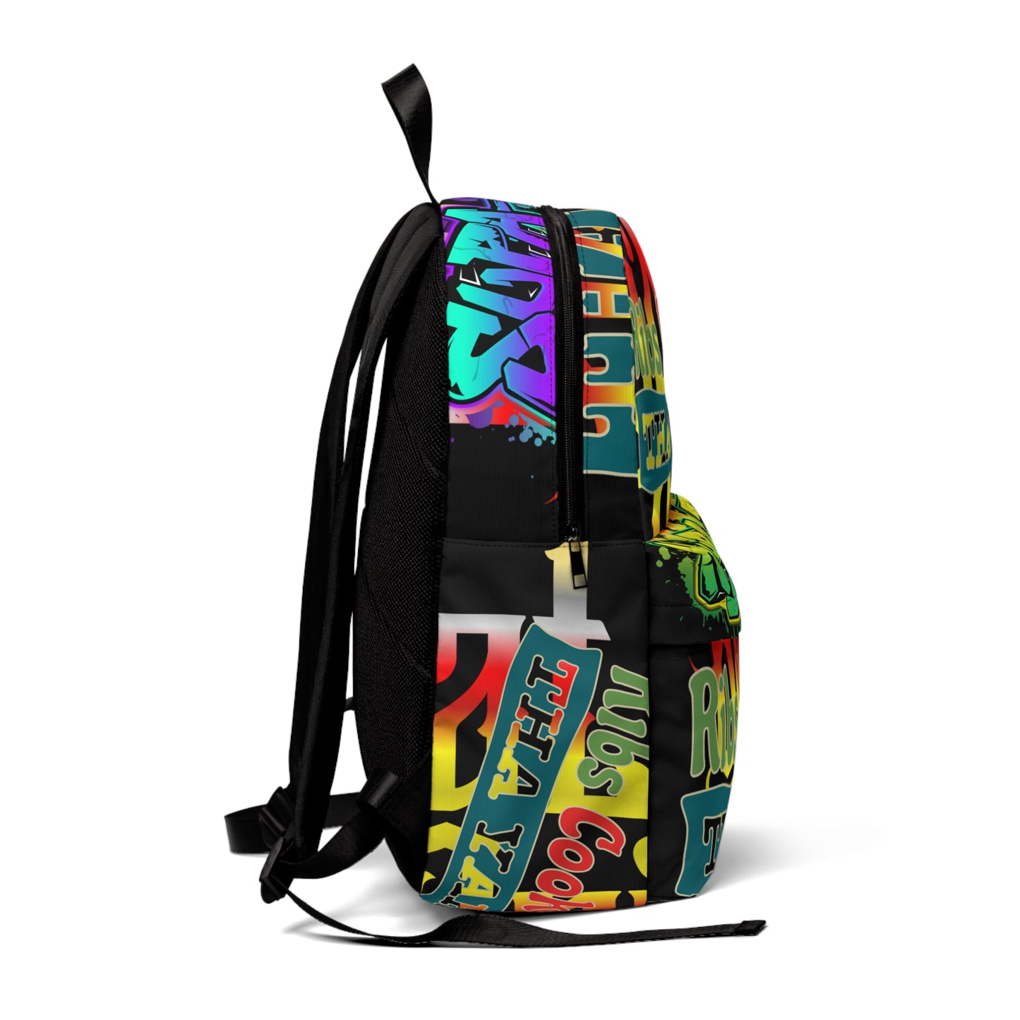 Black Gator Drip Exclusive Supa-Heavy Excess-Stunna Hypa-Flex Limited Edition OG Flawda Mane “Ribs Cook’n N’ Tha Yard” Classic Playuz Backpack