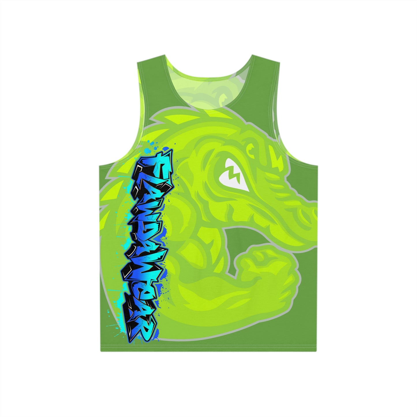 Light/Green Lime Flawdawear Limited Edition OG Alligator Playuz “Flawda Mane Put Dat Smoke On You” Men’s Playuz Tank
