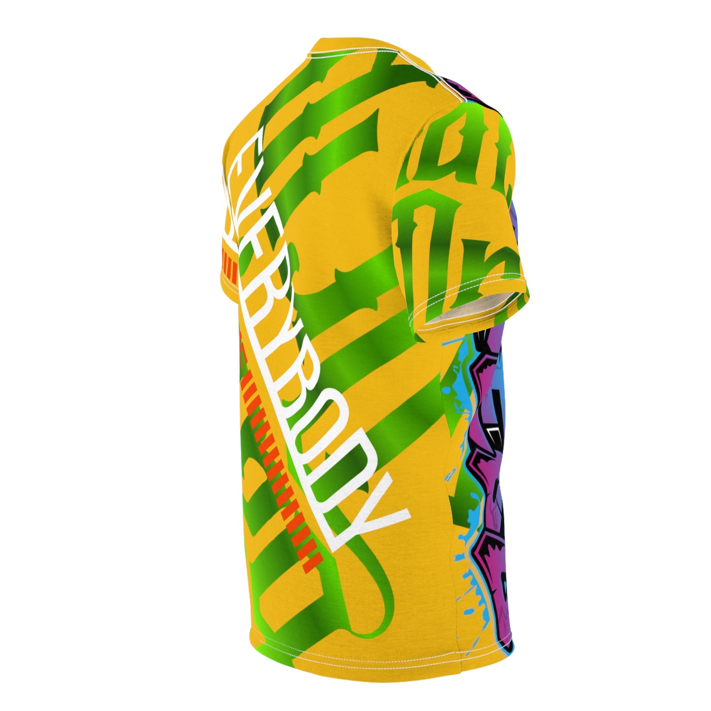 Yellow Gator Drip Exclusive Supa-Heavy Excess-Stunna Hypa-Flex Limited Edition OG Flawda Mane “Everybody Know Me” Unisex Cut & Sew Playuz Tee