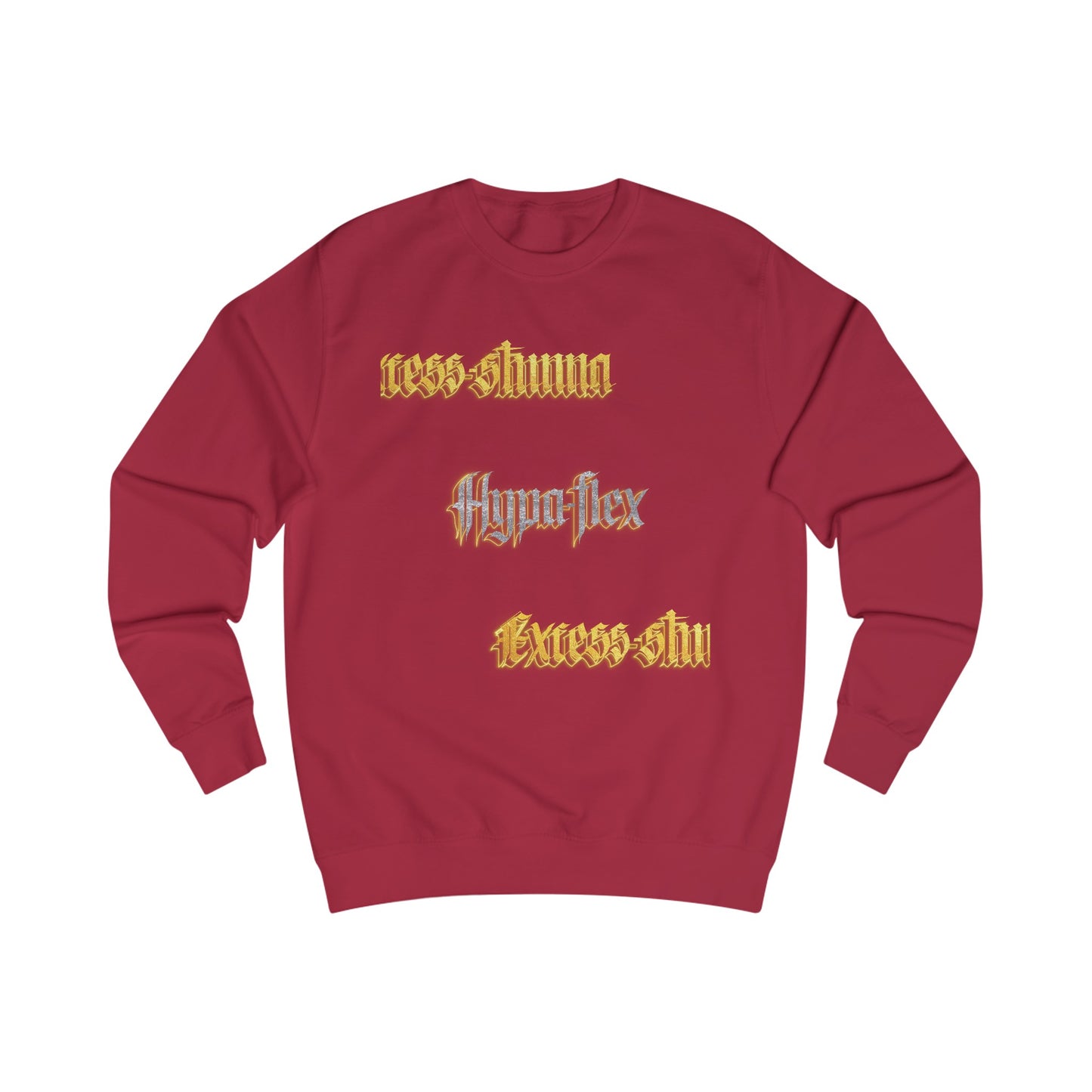 Red Hot Chilli Gator Drip Exclusive Supa-Heavy Excess-Stunna Hypa-Flex Limited Edition OG “Excess-Stunna Collection” Men's Sweatshirt