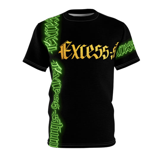 Black Gator Drip Exclusive Supa-Heavy Excess-Stunna Hypa-Flex Limited Edition OG “Excess-Stunna Collection” Unisex Cut & Sew Playuz Tee