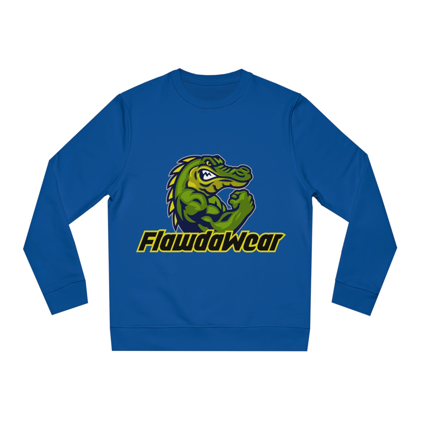 Majorelle Blue Flawdawear x Gator Drip Supa-Heavy Excess-Stunna Hypa-Flex Limited Edition OG Flawda Mane "Southern To Tha Fuck'n Bone" Unisex Changer Playuz Sweatshirt