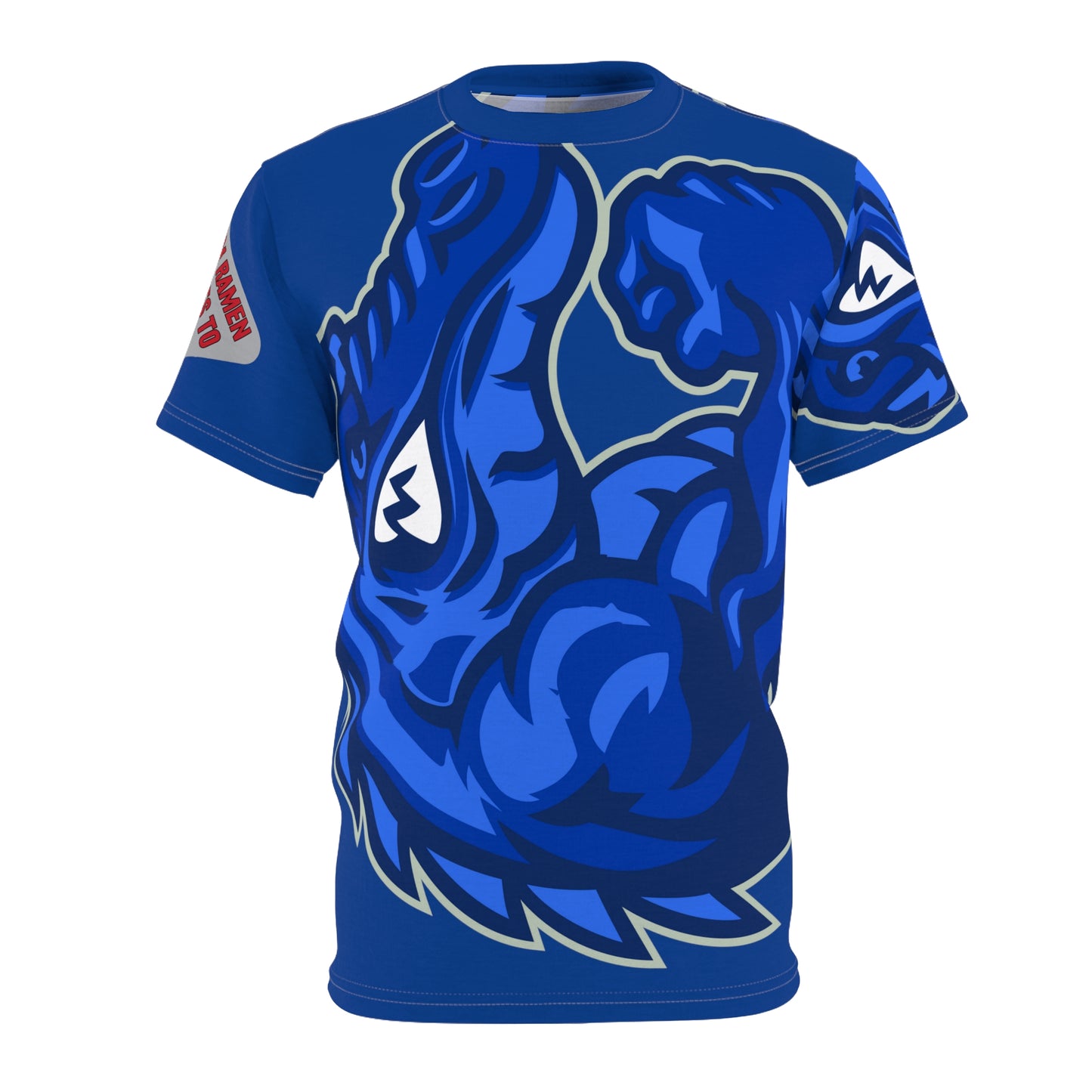 Blue Flawdawear Limited Edition OG Flawda Mane “From Ramen Noodles To 5 Star” Unisex Cut & Sew Playuz Tee