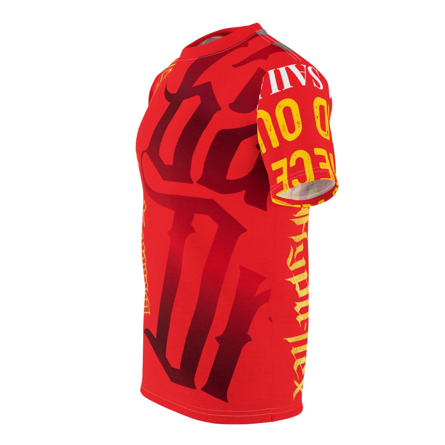 Red Gator Drip Exclusive Supa-Heavy Excess-Stunna Hypa-Flex Limited Edition OG Flawda Mane “My Piece Stand Out Like A Sailboat” Unisex Cut & Sew Playuz Tee