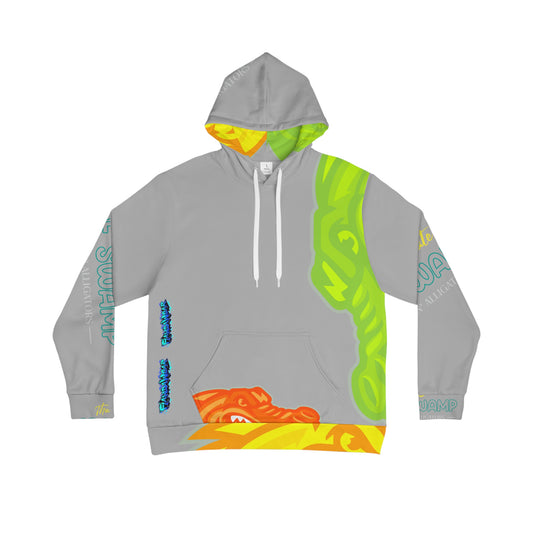 Light Grey Flawdawear Limited Edition OG Flawda Mane “Tha State Of Swamp Rats N’ Alligators” Men's Playuz Hoodie