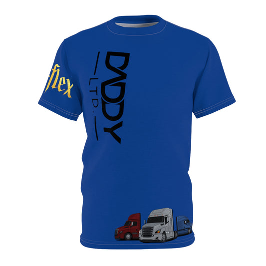 Dark Blue Daddy LTD. Ubuh-Stunna Limited Edition Triple~OG Unisex Cut & Sew Playuz Tee
