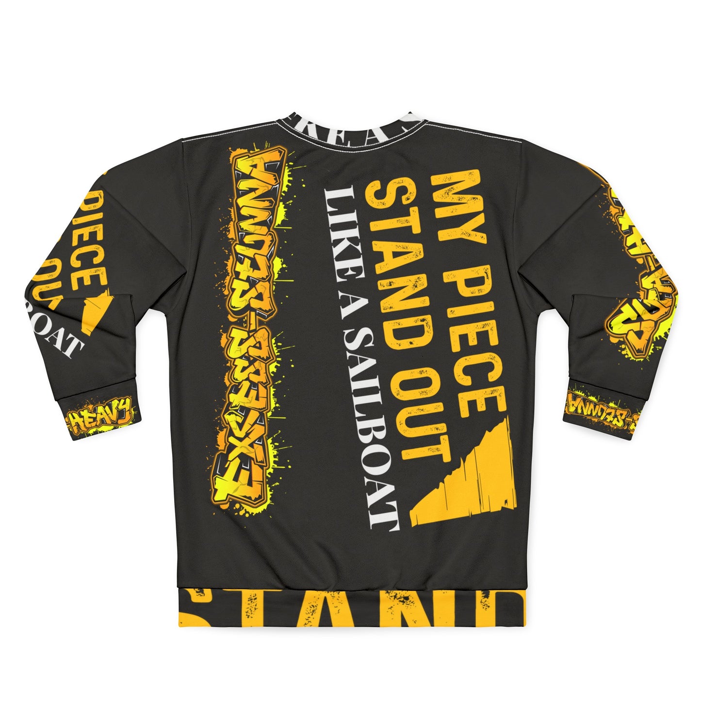 Black Gator Drip Exclusive Supa-Heavy Excess-Stunna Hypa-Flex Limited Edition OG Flawda Mane “My Piece Stand Out Like A Sailboat” Unisex Playuz Sweatshirt