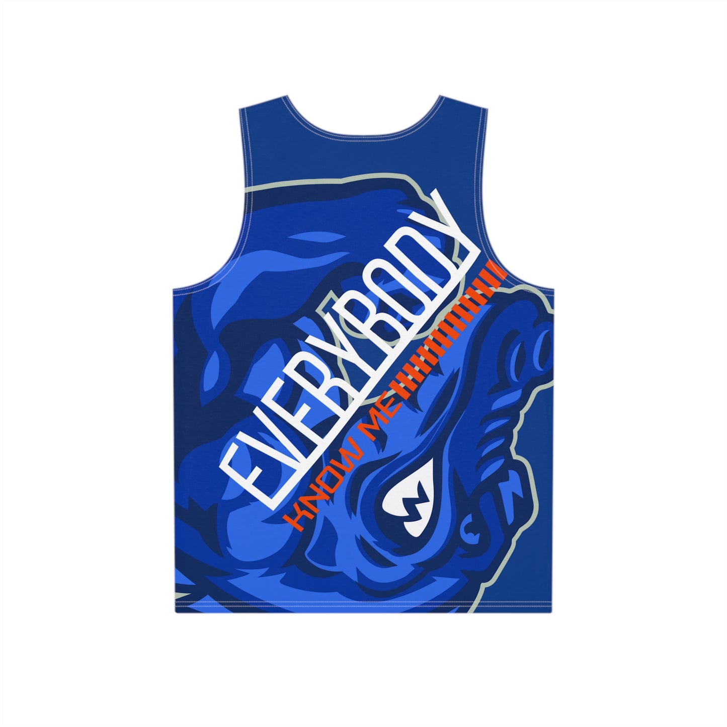 Blue Flawdawear Limited Edition OG Flawda Mane “Everybody Know Me” Men’s Playuz Tank