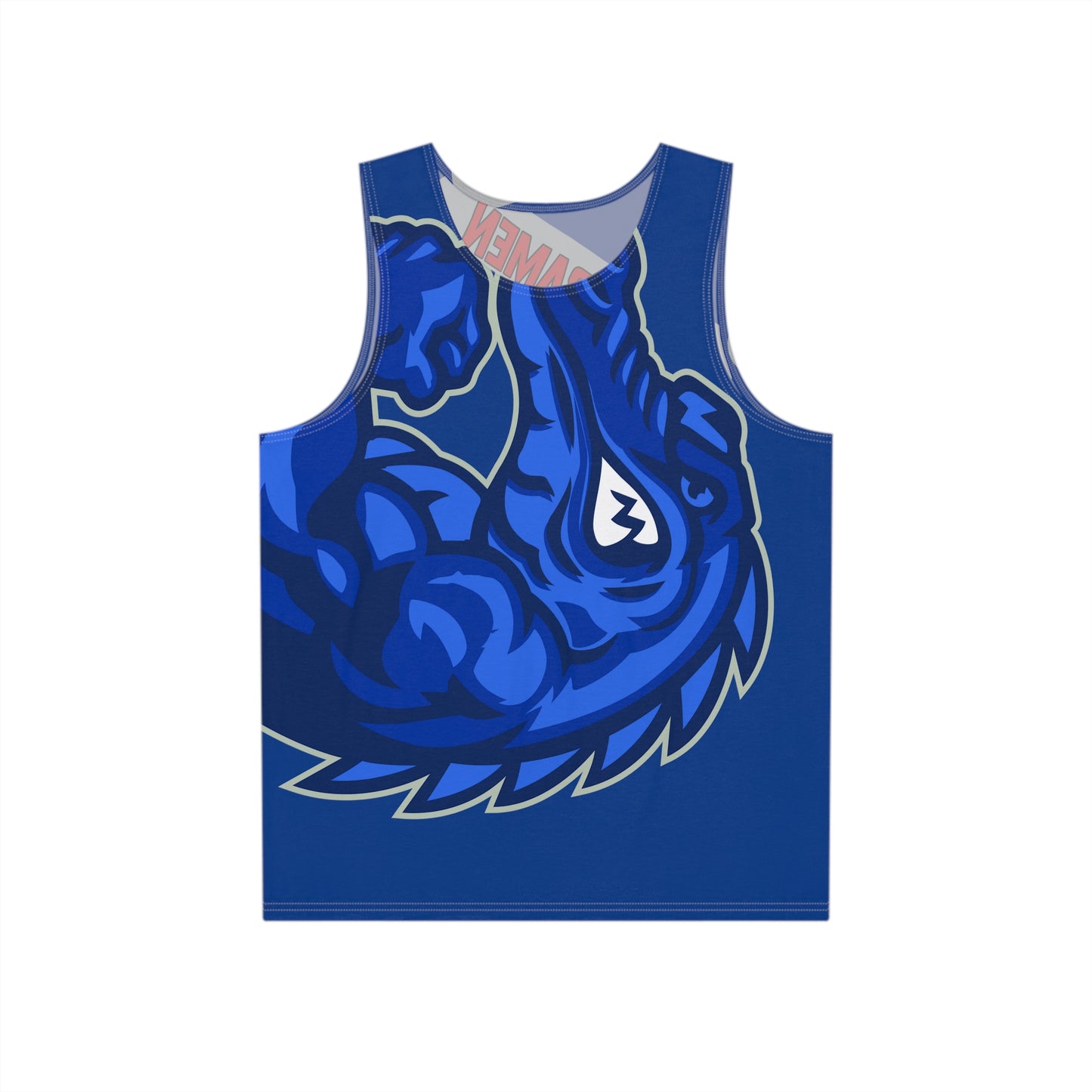 Dark Blue Flawdawear Limited Edition OG Flawda Mane “From Ramen Noodles To 5 Star” Men’s Tank Playuz Top