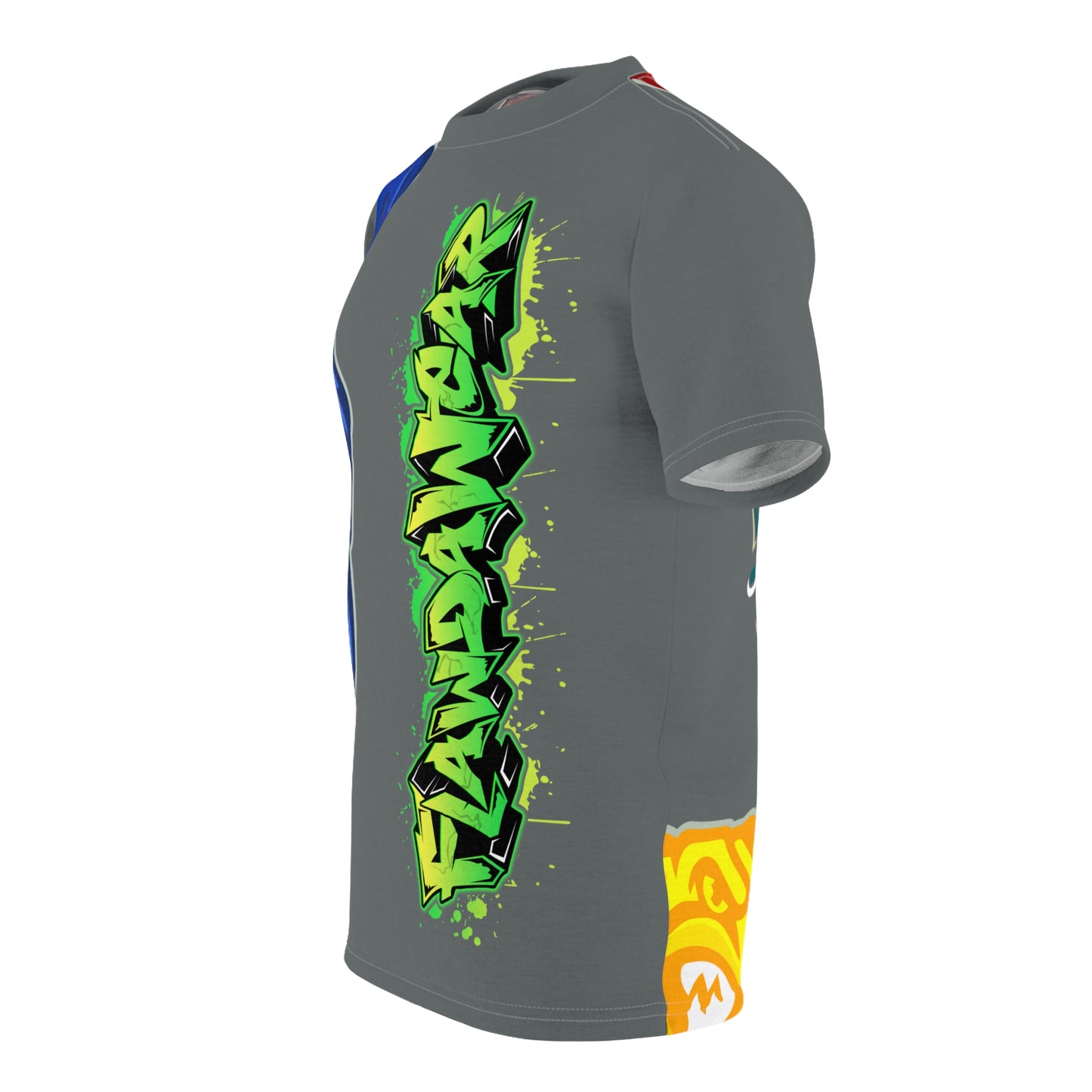 Dark Grey Flawdawear Limited Edition OG Rich Daddy “Rich Daddy AKA What U Tell’n ME?” Unisex Cut & Sew Playuz Tee