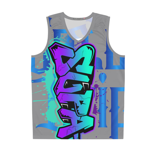 Grey Gator Drip Exclusive Supa-Heavy Excess-Stunna Hypa-Flex Limited Edition OG Flawda Mane “Everybody Know Me” Basketball Playuz Jersey