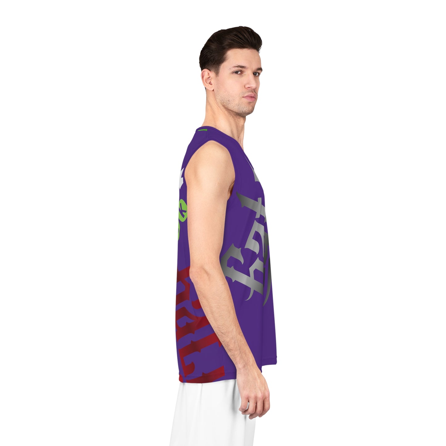 Purple Gator Drip Exclusive Supa-Heavy Excess-Stunna Flex Alligator Playuz Limited Edition OG Multi-Logo Flawda Mane “Ain’t Shit Change Put A G-Class On My Neck” Basketball Playuz Jersey