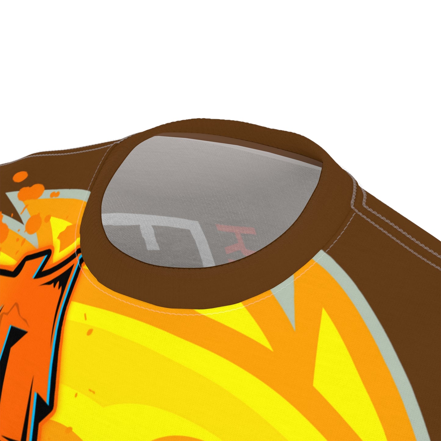 Brown/Yellow Flawdawear Limited Edition OG Flawda Mane “Everybody Know Me” Unisex Cut & Sew Playuz Tee