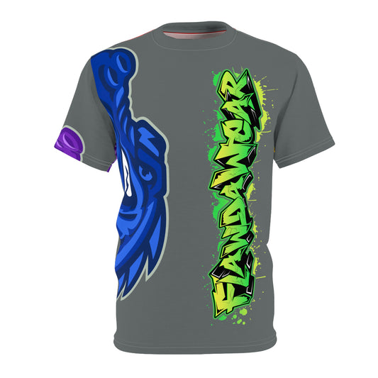 Dark Grey Flawdawear Limited Edition OG Rich Daddy “Rich Daddy AKA What U Tell’n ME?” Unisex Cut & Sew Playuz Tee