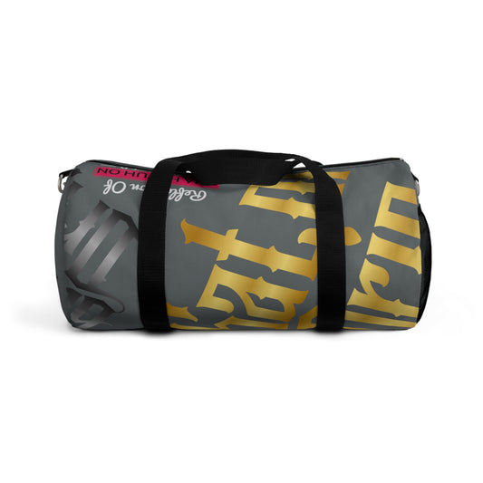 Dark Grey Gator Drip Exclusive Supa-Heavy Excess-Stunna Hypa-Flex Alligator Playuz Limited Edition OG Rich Daddy “Reflection Of Tha Hatuh On My Chest B” Duffle Playuz Bag Bag