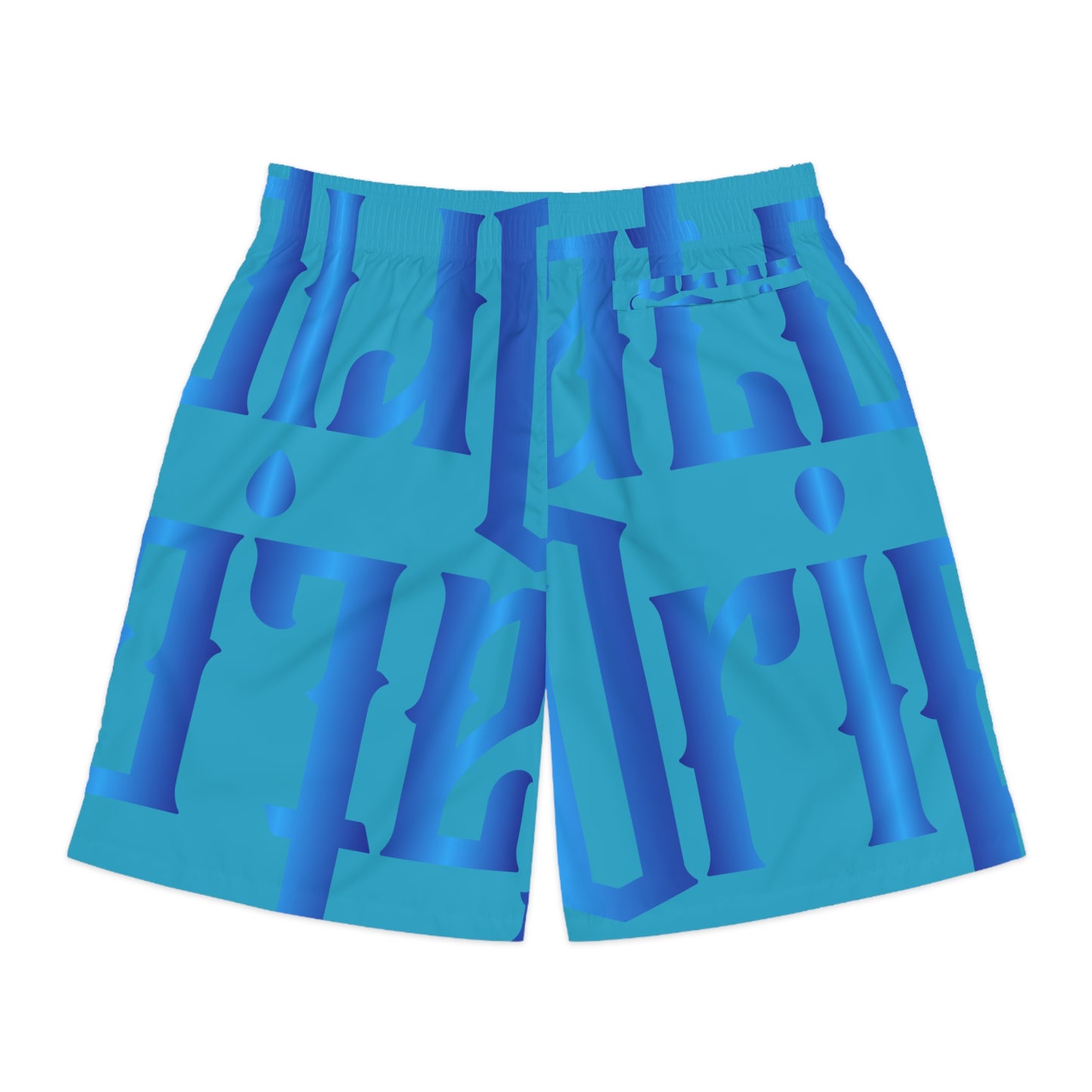 Turquoise Gator Drip Exclusive Supa-Heavy Excess-Stunna Hypa-Flex Limited Edition OG Flawda Mane “Everybody Know Me” Men’s Jogguz Playuz Shorts